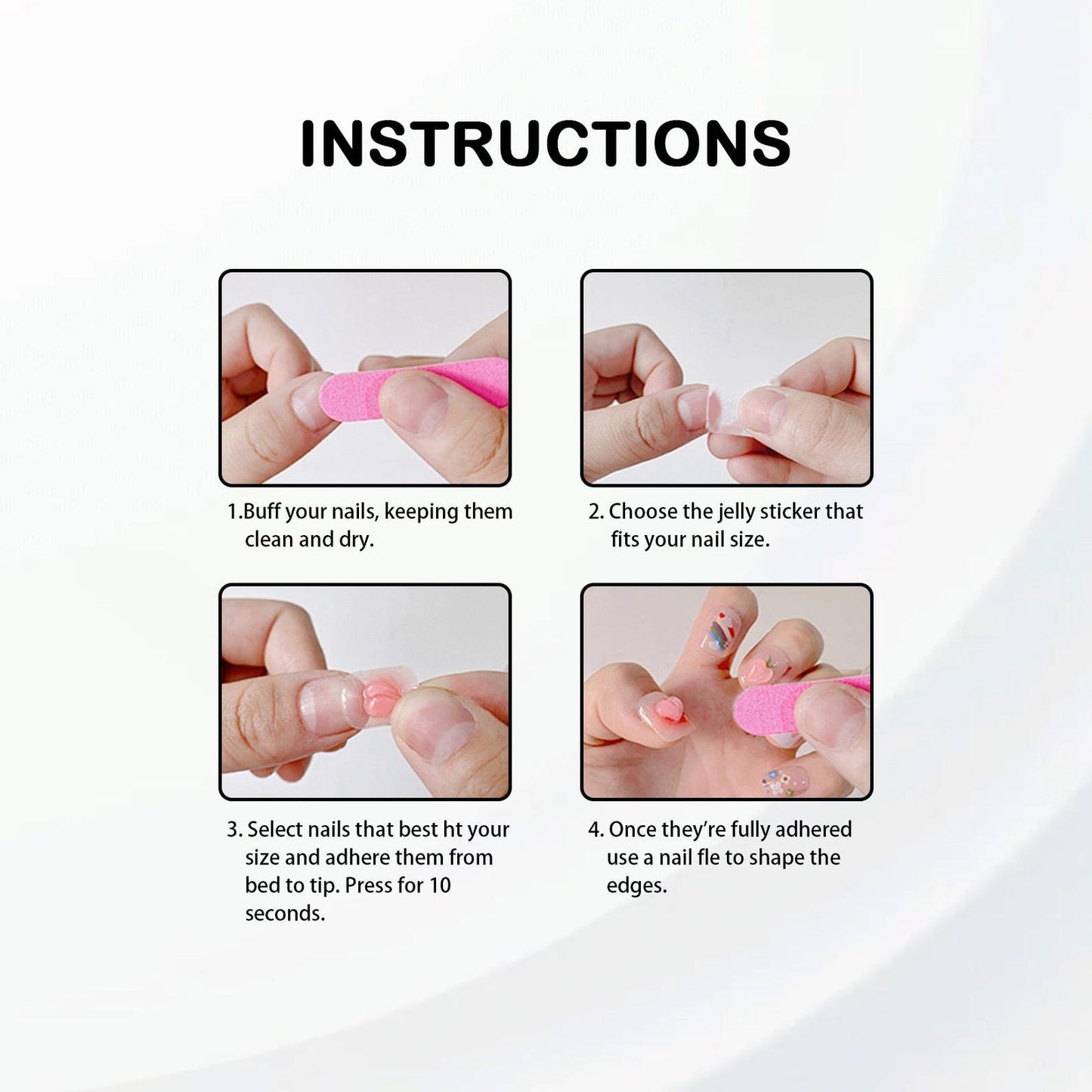 Ocean Bloom Pearl Press-On Nails – Handmade 3D Floral & Seashell Nail Set