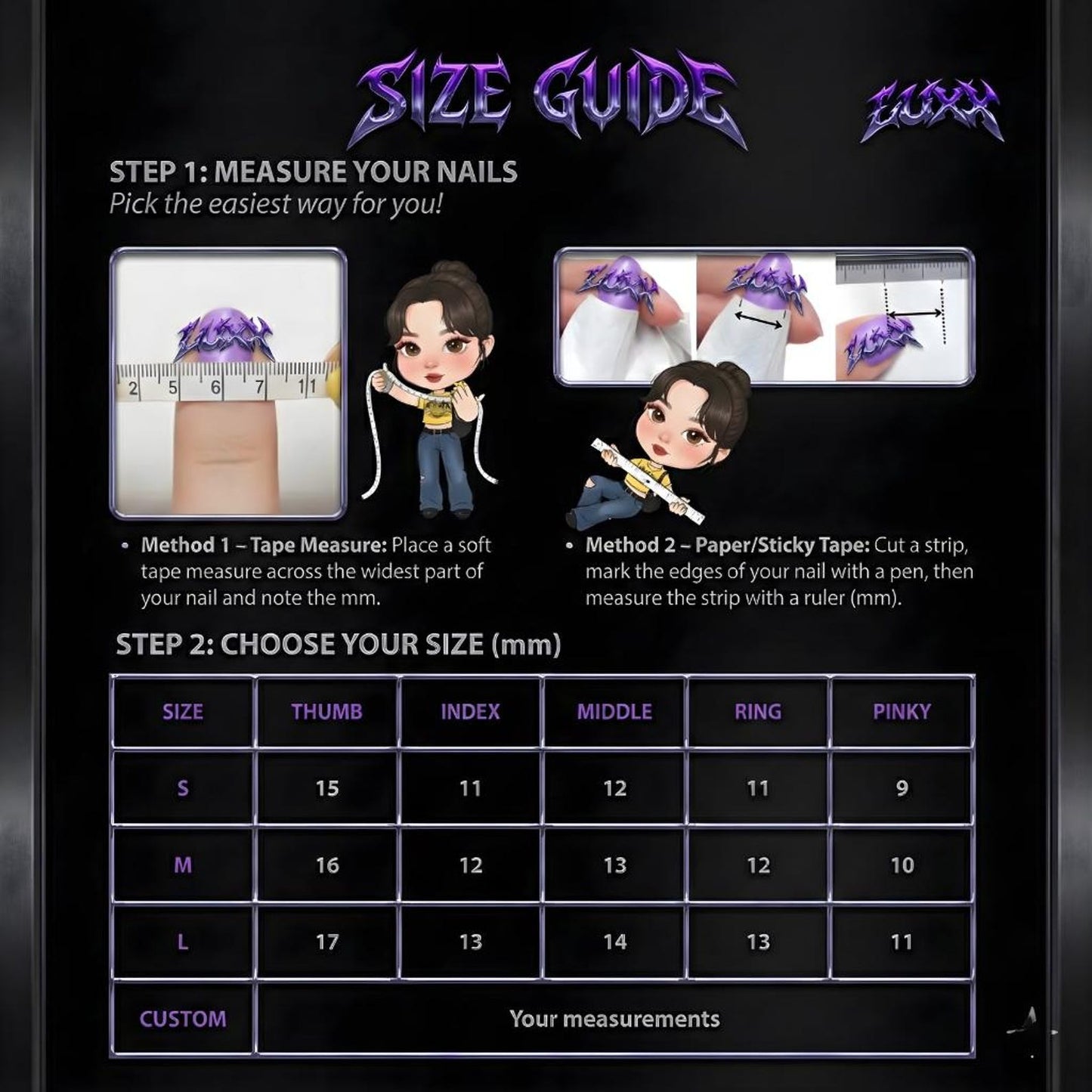 Luxury Rainbow Gemstone Press-On Nails – Handmade Crystal Jewel Nail Set