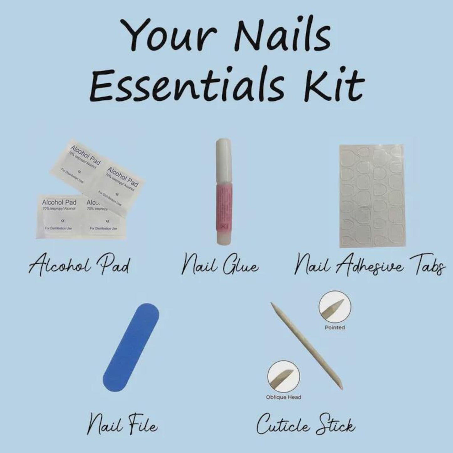 Enchanted Magnolia Press-On Nails – Luxury 3D Floral Pearl Handmade Nail Set
